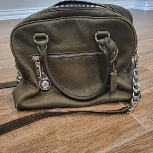 Hunter Green Michael Kors bag